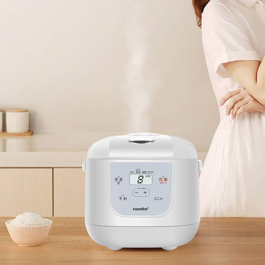 Amazon | COMFEE' 炊飯器 3.5合 一人暮らし用 保温・予約機能 炊き分け